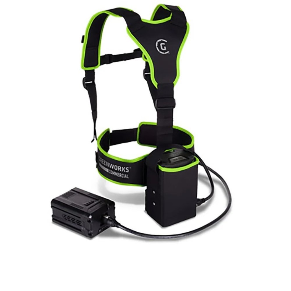 🛍️  Greenworks 82V Commercial Battery Waist Pack Harness